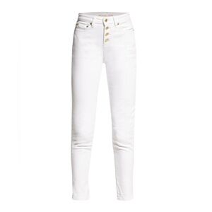 Michael Kors Women's White High-Rise Selma Skinny Jeans Size 6
